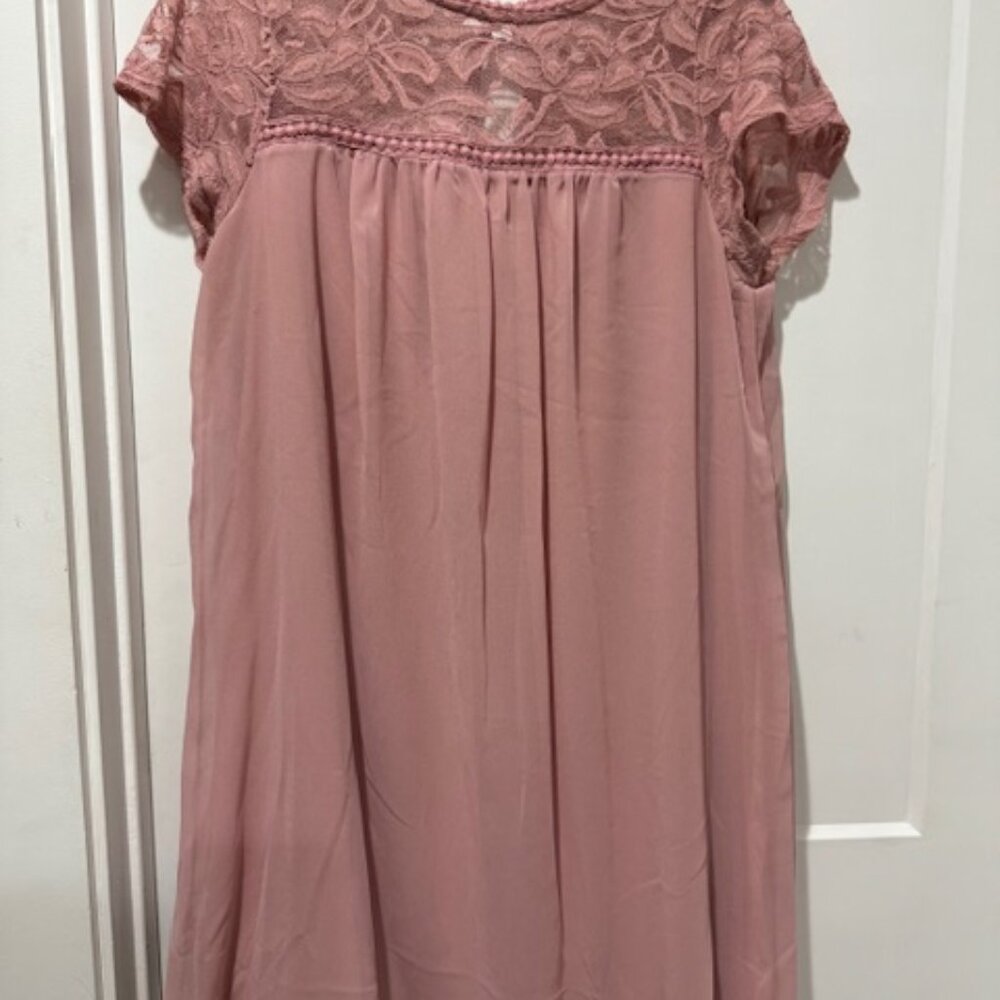 Dusty Rose/ Mauve size 12